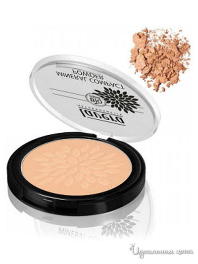 Минеральная компактная пудра минеральная, тон 03 Медовый, 7 г, Lavera
