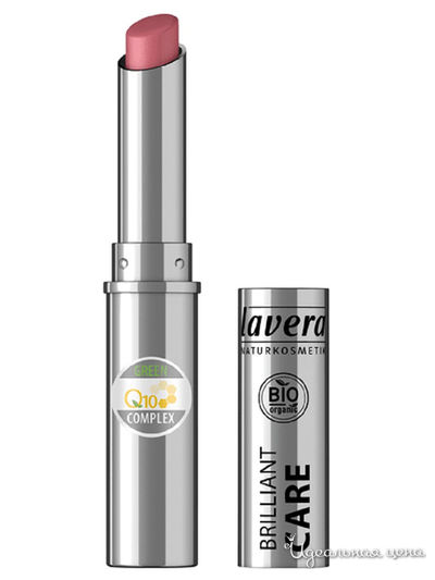 Помада для губ увлажняющая с Q10, тон 02 Восточная роза, 1,7 г, Lavera