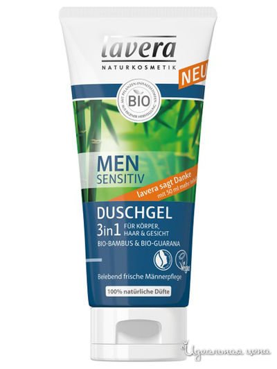 БИО-шампунь для волос и тела 3 в 1, 200 мл, Lavera