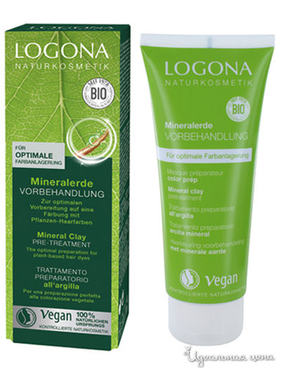 Средство для подготовки волос к окрашиванию Color Plus, 150 мл, Logona