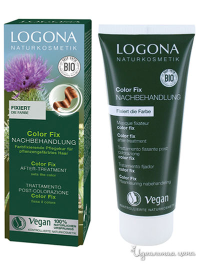 Кондиционер для волос после окрашивания, 150 мл, Logona
