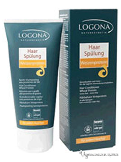 Кондиционер для волос с протеинами Пшеницы, 200 мл, Logona