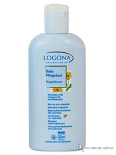 Средство с календулой для купания младенцев, 200 мл, Logona