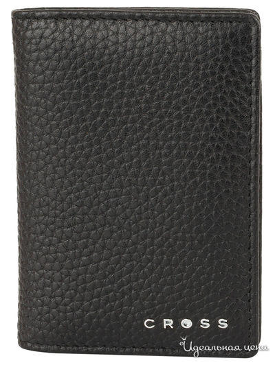 Визитница, 10,5 х 7,5 х 2 см CROSS, цвет черный