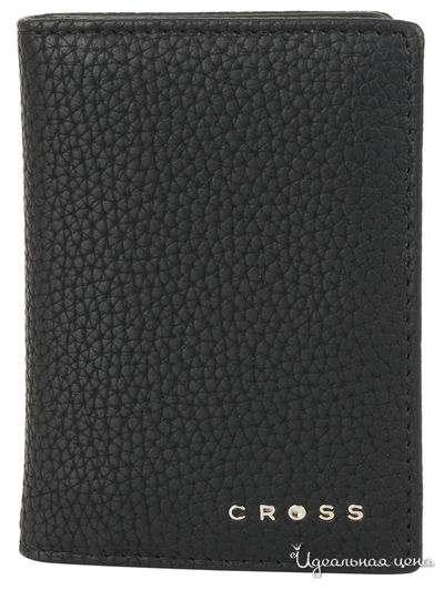 Визитница, 10,5 х 7,5 х 2 см CROSS, цвет черный