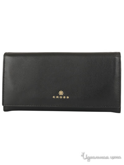 Кошелек, 20 x 11 x 2,5 см CROSS, цвет черный