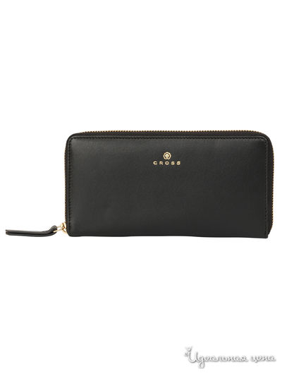 Кошелек, 19,5 x 10,2 x 2 см CROSS, цвет черный