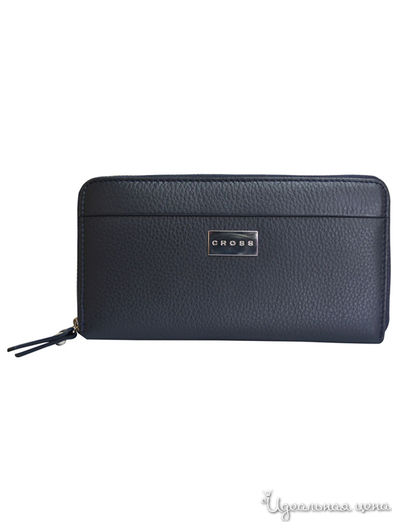 Кошелек, 19 х 10 х 1,9 см CROSS, цвет синий