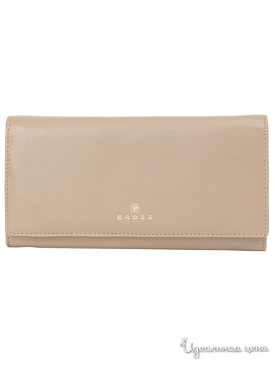 Кошелек, 20 x 11 x 2,5 см CROSS, цвет бежевый
