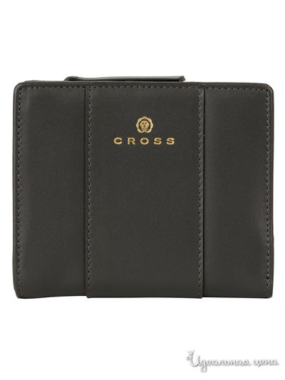 Кошелек, 11,2 x 9,4 x 2 см CROSS, цвет темно-серый