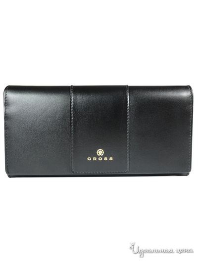 Кошелек, 20 x 11 x 2,5 см CROSS, цвет черный