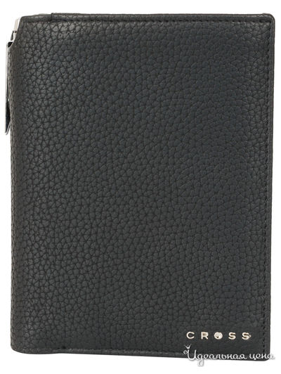 Бумажник для документов, 14 х 11 х 1 см CROSS, цвет черный
