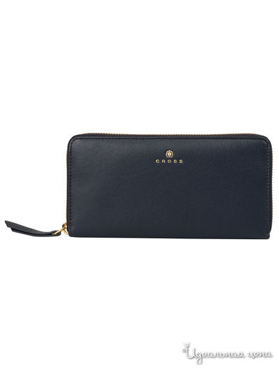 Кошелек, 19,5 x 10,2 x 2 см CROSS, цвет синий