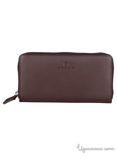 Кошелек, 20 x 10,2 x 2 см CROSS, цвет коричневый