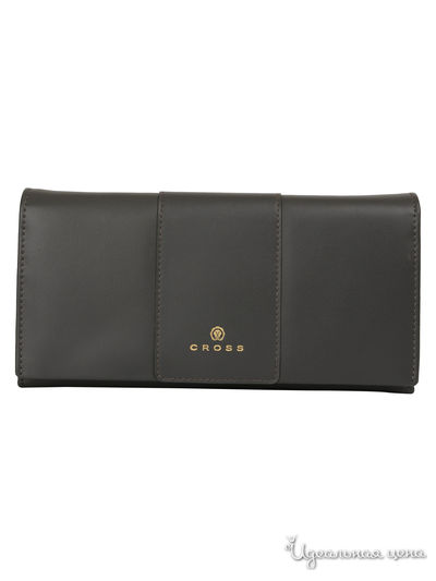 Кошелек, 20 x 11 x 2,5 см CROSS, цвет серый