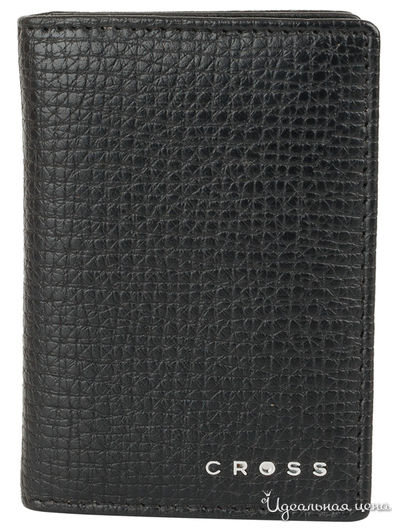 Визитница, 10,5 х 7,5 х 2 см CROSS, цвет черный
