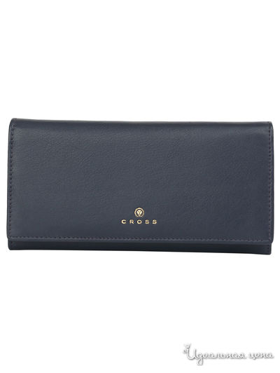 Кошелек, 20 x 11 x 2,5 см CROSS, цвет синий