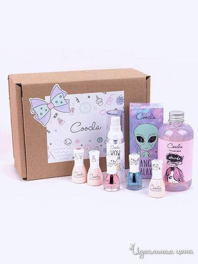 Набор Box №1 Пижамная вечеринка, 8 предметов, Coocla