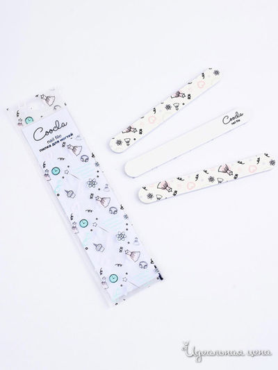 Пилки для ногтей, 3 шт, Coocla