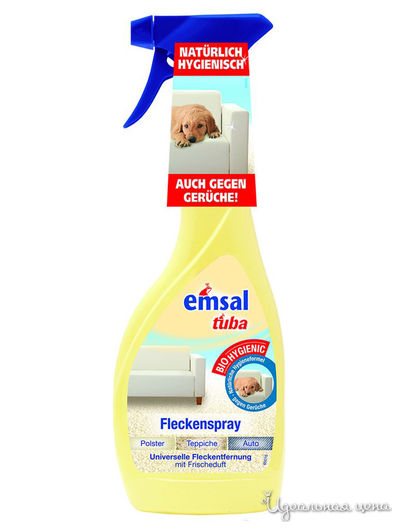 Пятновыводитель для ковров пенный, 0,5 л, Tuba