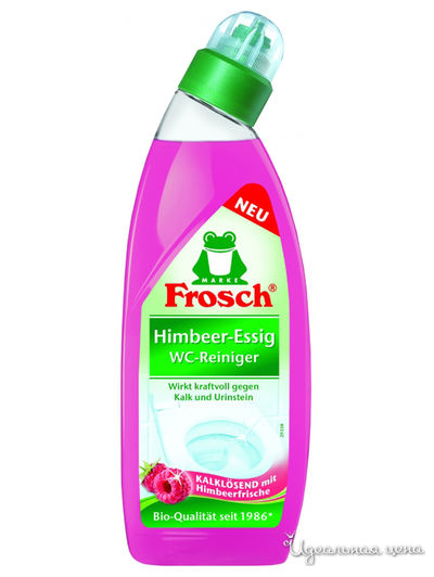 Очиститель унитазов Малина, 0,75 л, Frosch