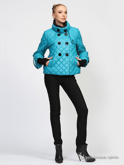 Пуховик ODRI, цвет цвет голубой