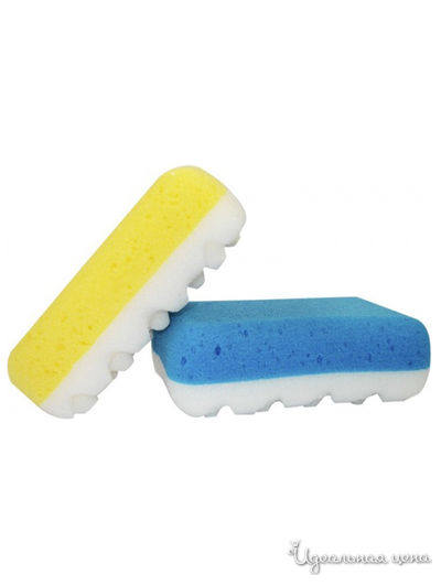 Губка для тела мягкая с массажным эффектом, 1 шт, a&n&a aQualine