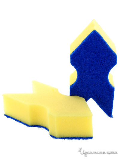 Губка для посуды Стрела, 2 шт, a&n&a aQualine