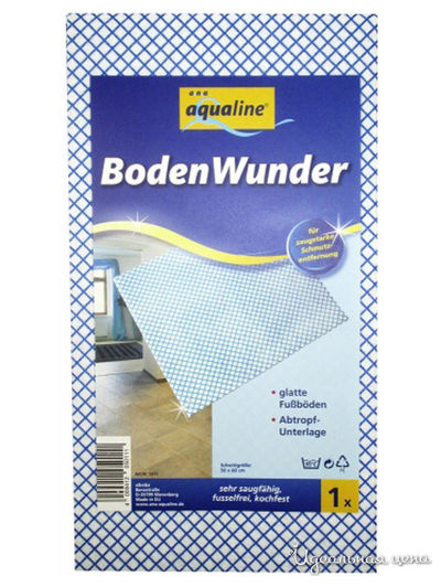 Тряпка для мытья пола, 50х60 см * 1 шт, a&n&a aQualine