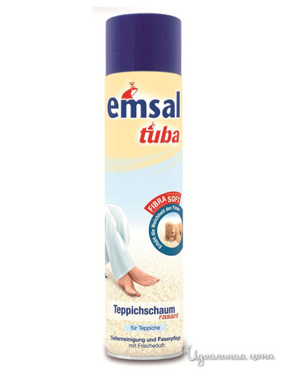 Пена для чистки ковров, 0,6 л, Tuba