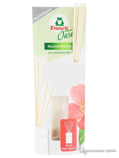 Освежитель воздуха на основе масел Цветы граната, запасная упаковка, 90 мл, Frosch
