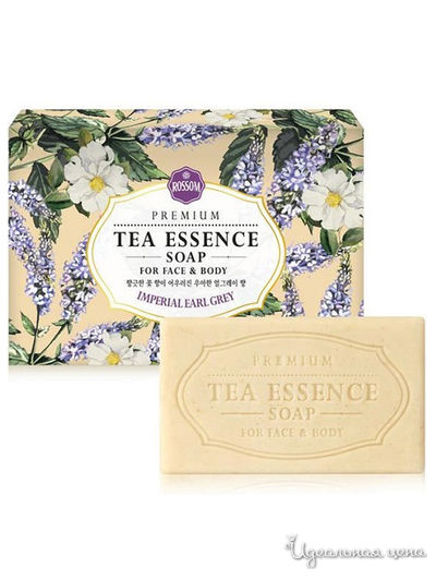 Мыло-скраб косметическое эссенциальное PREMIUM TEA ESSENCE SOAP, 135 г, Mukunghwa