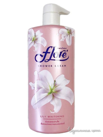 Крем-гель для душа Лилия Flore Shower Crem, 500 мл, Lion