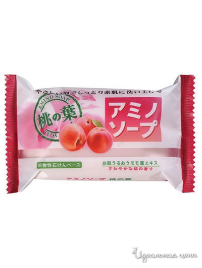 Мыло с аминокислотами и экстрактом персика Amino Soap, 100 г, PELICAN SOAP