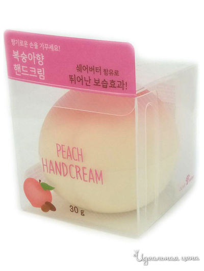 Крем для рук с экстрактом персика, 30 г, TM Olive Farm