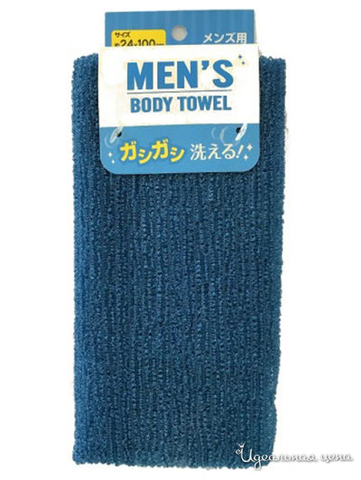 Мочалка особо жесткая, Lec, цвет черный