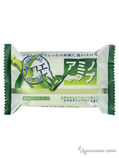 Мыло с аминокислотами и экстрактом алоэ, 100 г, PELICAN SOAP