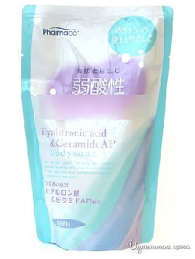 Жидкое мыло для тела с гиалуроновой кислотой, 400 мл, PELICAN SOAP