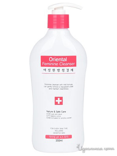 Гель для интимной гигиены очищающий против неприятного запаха, 350 мл, KOKUBO