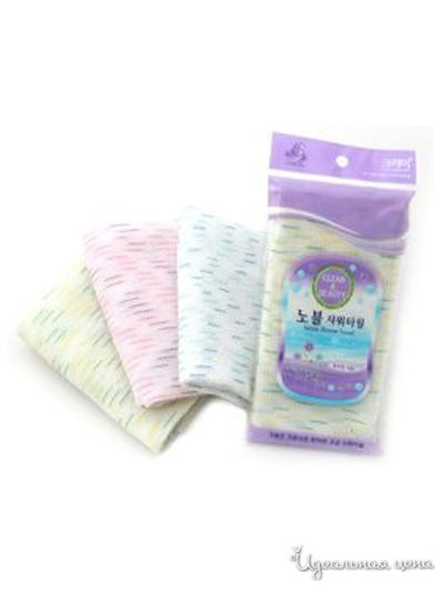 Мочалка для душа, средней жесткости, SUNG BO, цвет в ассортименте