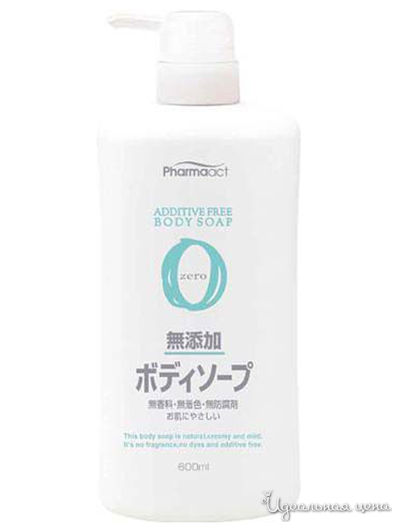 Жидкое мыло для тела для чувствительной кожи, без добавок, 600 мл, PELICAN SOAP