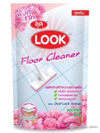 Средство для мытья пола Пыль на замок Роза, 800 мл, Lion