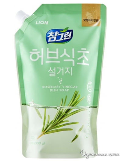 Средство для мытья посуды, овощей и фруктов, 860 мл, Lion