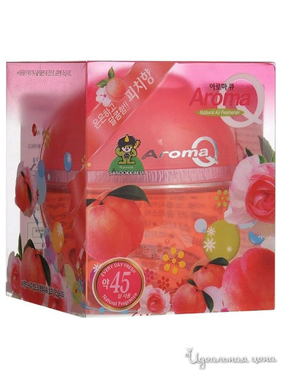 Освежитель - ароматизатор воздуха Персик, 100 г, SANDOKKAEBI