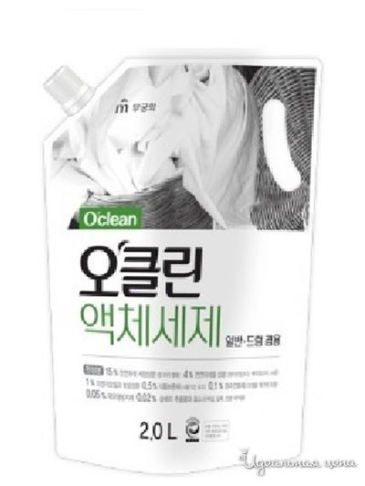 Средство жидкое для стирки белья O’Clean, 2 л, Mukunghwa