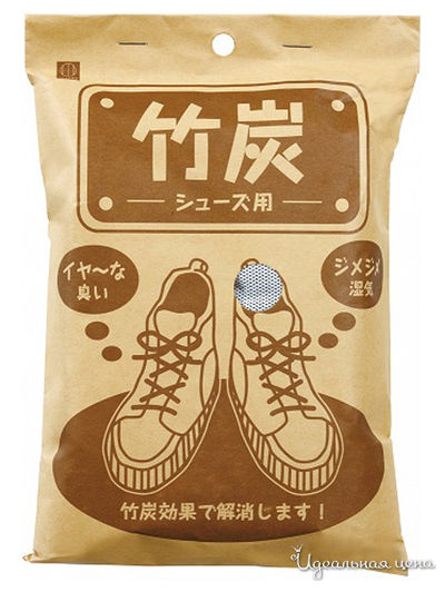 Поглотитель влаги и нейтрализатор запаха для обуви, 2х100 г, KOKUBO