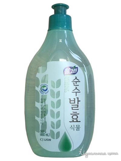 Средство для мытья посуды, овощей и фруктов Горные травы, 480 мл, Lion