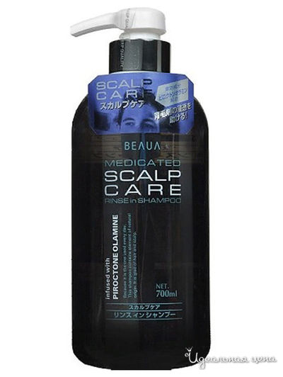 Шампунь с кондиционером 2 в 1 для ухода за кожей головы Buear, 700 мл, PELICAN SOAP