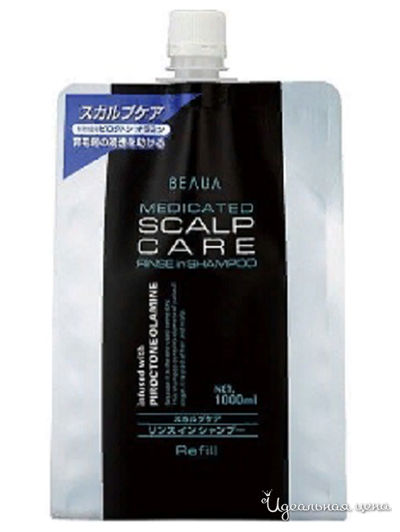 Шампунь для лечения кожи головы с коллагеном Beaua, 1 л, PELICAN SOAP