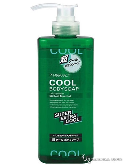 Жидкое мыло для тела Pharmaact Extra Cool, 600 мл, PELICAN SOAP
